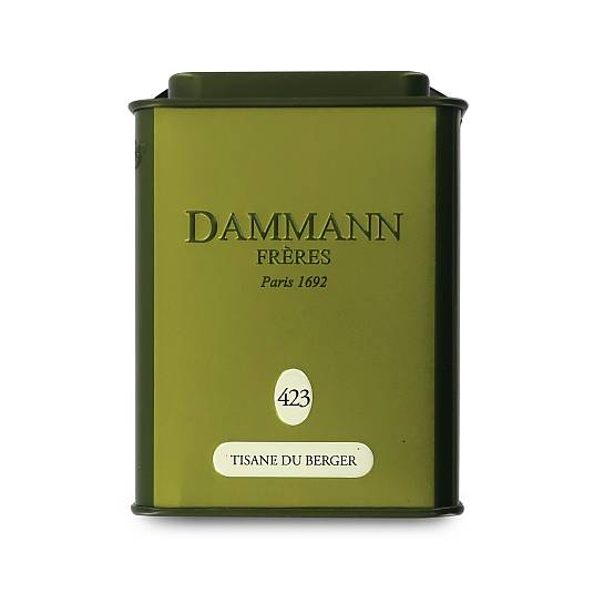 Dammann Tisane du Berger 423 - Tisana delicata, profumata con diverse piante da infusione, 40 grammi, Dammann Frères
