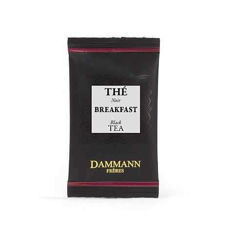 Dammann Breakfast Blend di Tè Nero Ceylon, Darjeeling e Assam, Perfetto per Brunch e Colazione, Tè Nero Sri Lanka e India - 24 Filtri, Dammann Frères