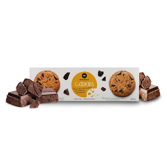 11 confezioni di biscotti di frolla al burro con pezzi di cioccolato al latte e fondente, Cookies artigianali - 11 x 160g