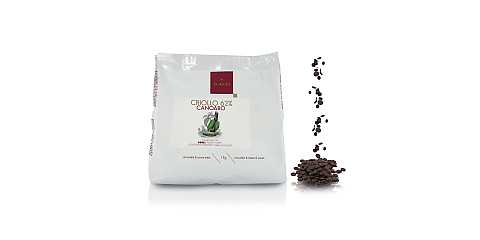 Gocce di Cioccolato Fondente Canoabo - Cacao Criollo 62%, 1 Kg