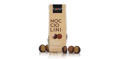 Sacchetto di cioccolatini artigianali Nocciolini misti, 150 grammi, linea Doppiofiocco