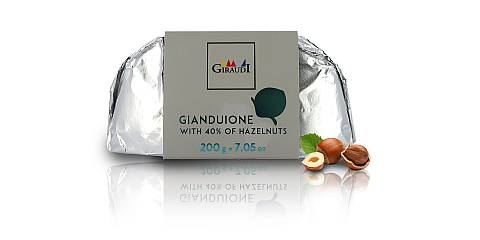 Gianduione Fondente, 200 grammi, linea Gianduiotti