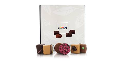 Scatola di cioccolatini artigianali misti Carrés