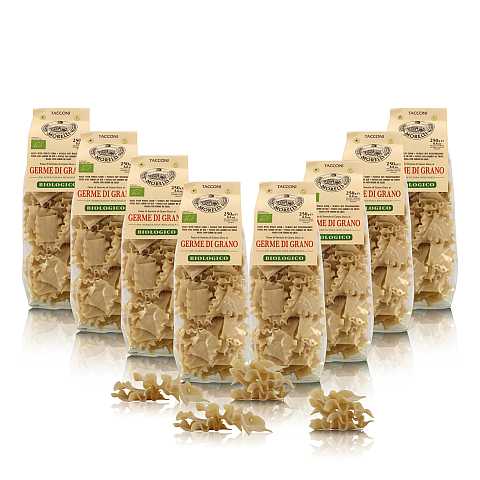 Tacconi Al Germe Di Grano, Pasta Ai Cereali, 8 Confezioni Da 250 Grammi
