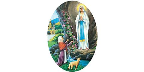 Adesivo resinato per rosario fai da te misura 1 - Lourdes
