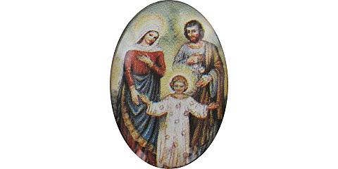 Adesivo resinato per rosario fai da te misura 1 - Sacra Famiglia