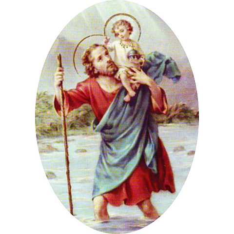 Adesivo resinato per rosario fai da te misura 1 - S. C. Gesù - sogg. 16