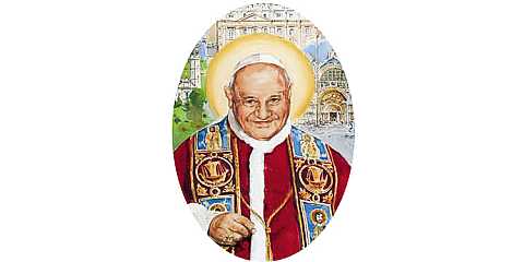 Adesivo resinato per rosario fai da te misura 1 - San Giovanni XXIII