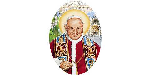 Adesivo resinato per rosario fai da te misura 2 - San Giovanni XXIII