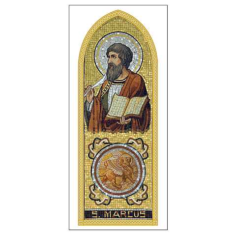 STOCK: San Marco stampa tipo mosaico - 10 x 27 cm