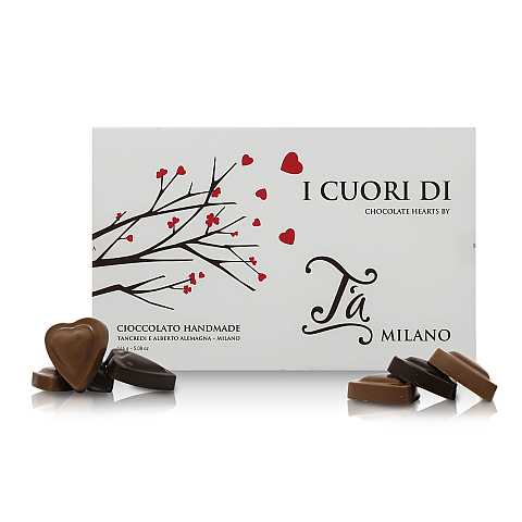 Scatola Di 18 Cioccolatini A Forma Di Cuore Per San Valentino, Anniversari E Occasioni Romantiche, 144 Grammi