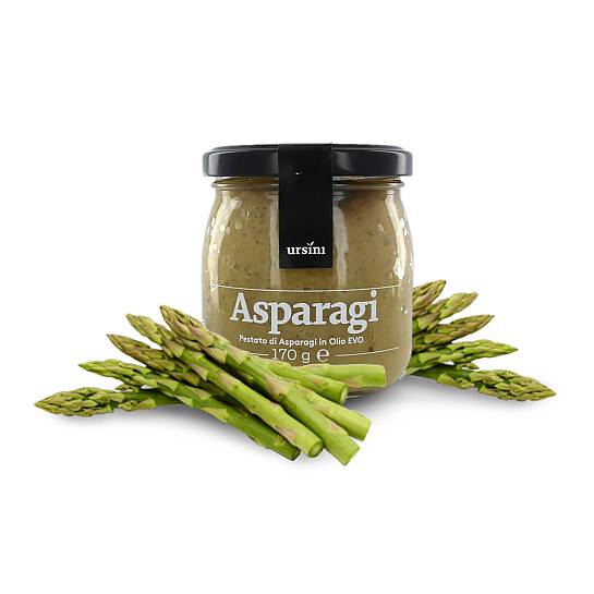 Pestato di asparagi, pâté di asparagi in olio extra vergine d'oliva - 170 g