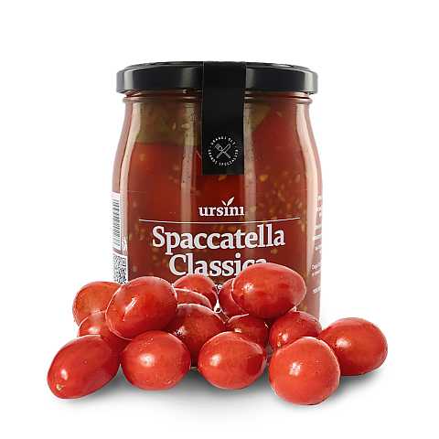 Spaccatella Classica, pomodorini Datterino italiani freschi spaccati, 550 g