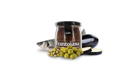 Sugo Frantoiana, condimento alle olive, pesce azzurro e verdure, 170 g
