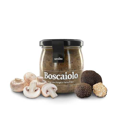 Sugo Boscaiolo, condimento ai funghi, 170 g