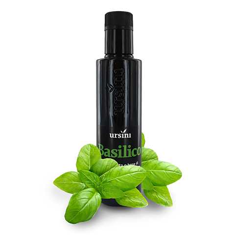 Olio aromatizzato all'aglio rosso, extra vergine d'oliva - 250 ml