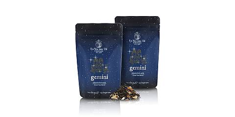 Gemini, Miscela di Tè Verdi Profumata, Sacchetto da 50g (Serie Costellazioni)