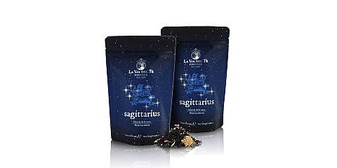 Sagittarius, Miscela Profumata di Tè Neri, Sacchetto da 50g (Serie Costellazioni)