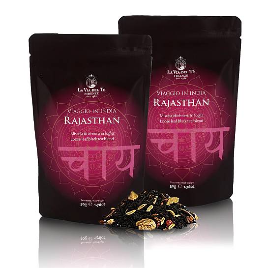 Rajasthan, Tè Nero Indiano, Sacchetto da 50g