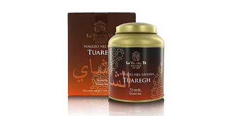 Tuaregh, Tè Verde alla Menta, Barattolo di Latta, 100g