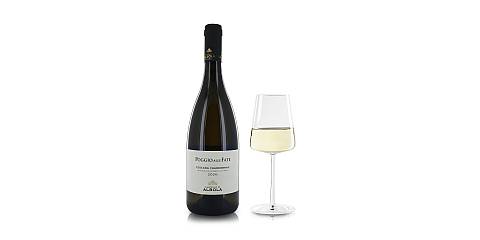 Castello d'Albola Vino Bianco Toscana Chardonnay IGT ''Poggio alle Fate'', Biologico, 750 Ml