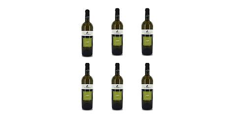 Masseria Altemura Vino Bianco Fiano Salento IGT, 6 x 750 Ml
