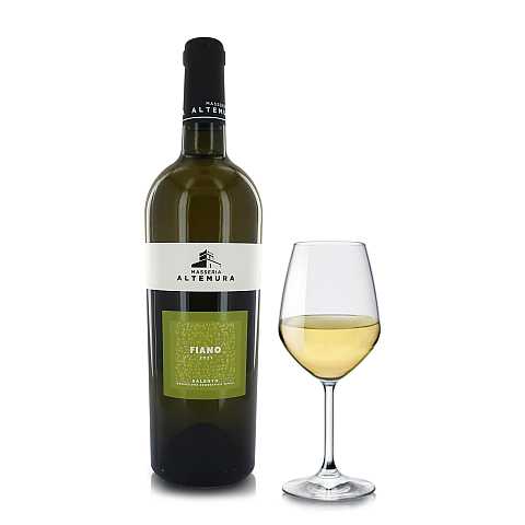 Masseria Altemura Vino Bianco Fiano Salento IGT, 750 Ml