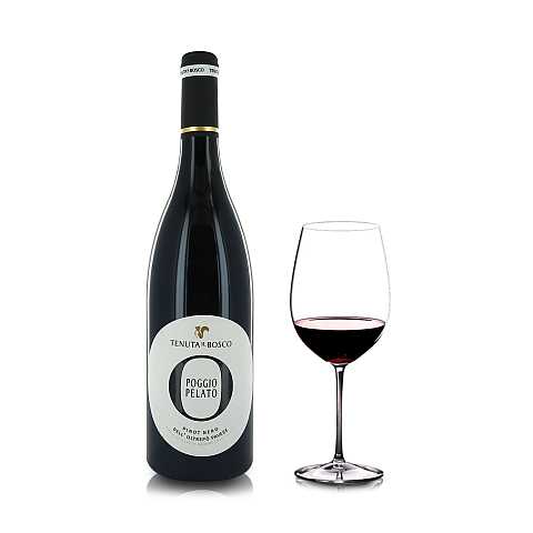 Tenuta Il Bosco Vino Rosso Poggio Pelato Pinot Nero Oltrepò Pavese DOC, 2017, 750 Ml