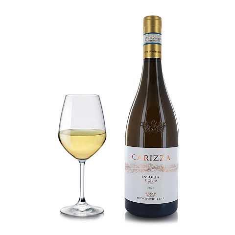 Principi di Butera Vino Bianco Carizza Insolia Sicilia DOC 2021, 750 Ml