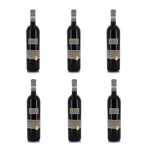 Principi di Butera Vino Rosso Cabernet Sauvignon Sicilia DOC, 6 x 750 Ml