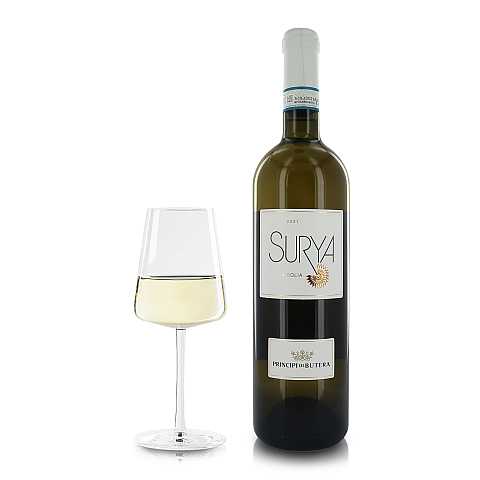 Principi di Butera Vino Surya Bianco Terre Siciliane IGT 2021, 750 Ml