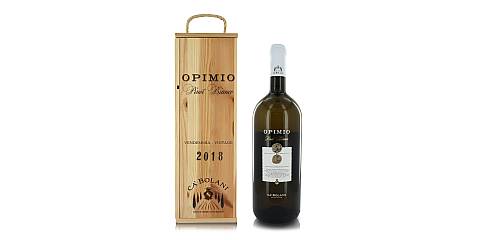 Ca' Bolani Vino Opimio Pinot Bianco Friuli DOC Aquileia, Magnum 1,5 Lt in Cassetta di Legno