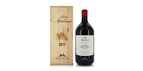 Rocca di Montemassi Vino Rosso Maremma Toscana DOC, Cassetta di Legno, Magnum 3 Litri