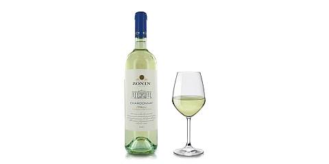 Zonin Vino Bianco Chardonnay Friuli DOC, 750 Ml