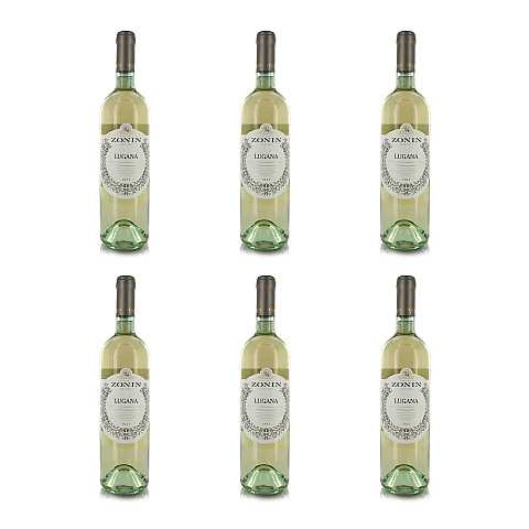 Zonin Vino Bianco Lugana DOC 2021, 6 x 750 ml